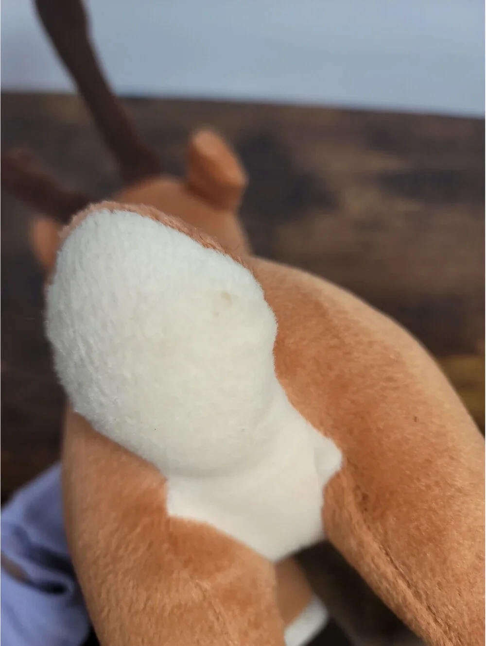 Rudolph Reindeer Island Of Misfit Toys RARE Teenage ANTLERS Plush CVS Satin Bow